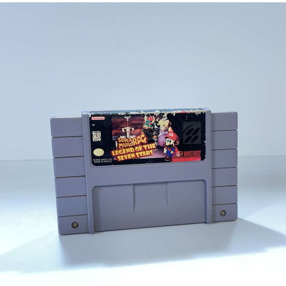 Super Mario RPG: Legend of the Seven Stars (Super Nintendo SNES , 1996) Tested